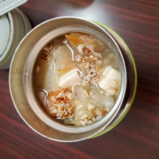 ダイシモチスープジャー(豆腐、大根、人参)